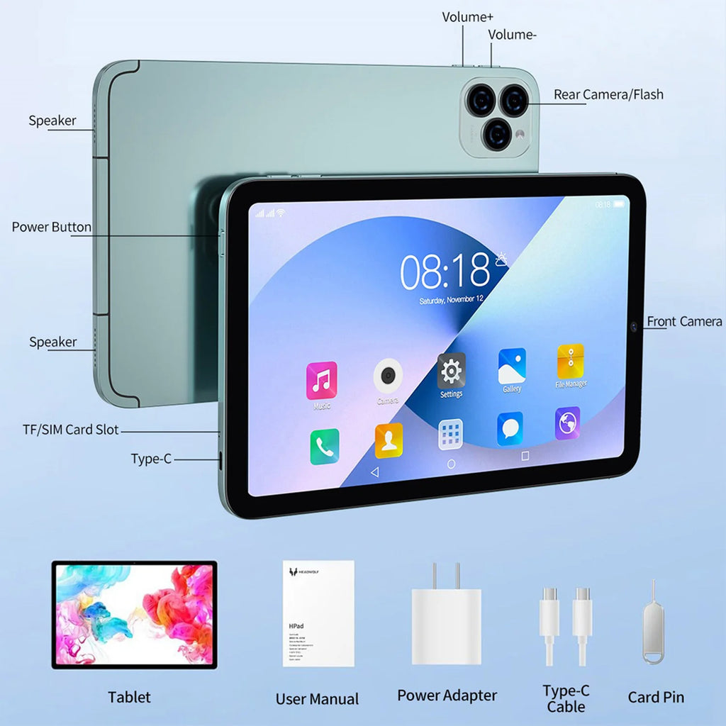 EliteTab™ 11 Pro – 11" Android 14 Tablet