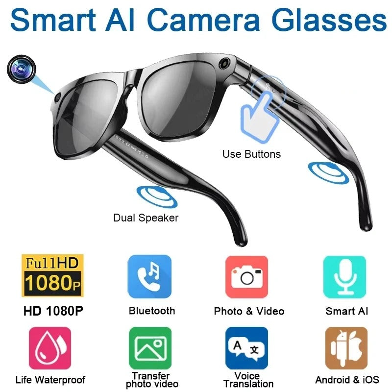 NeuralFrames™ AI Smart Audio Glasses
