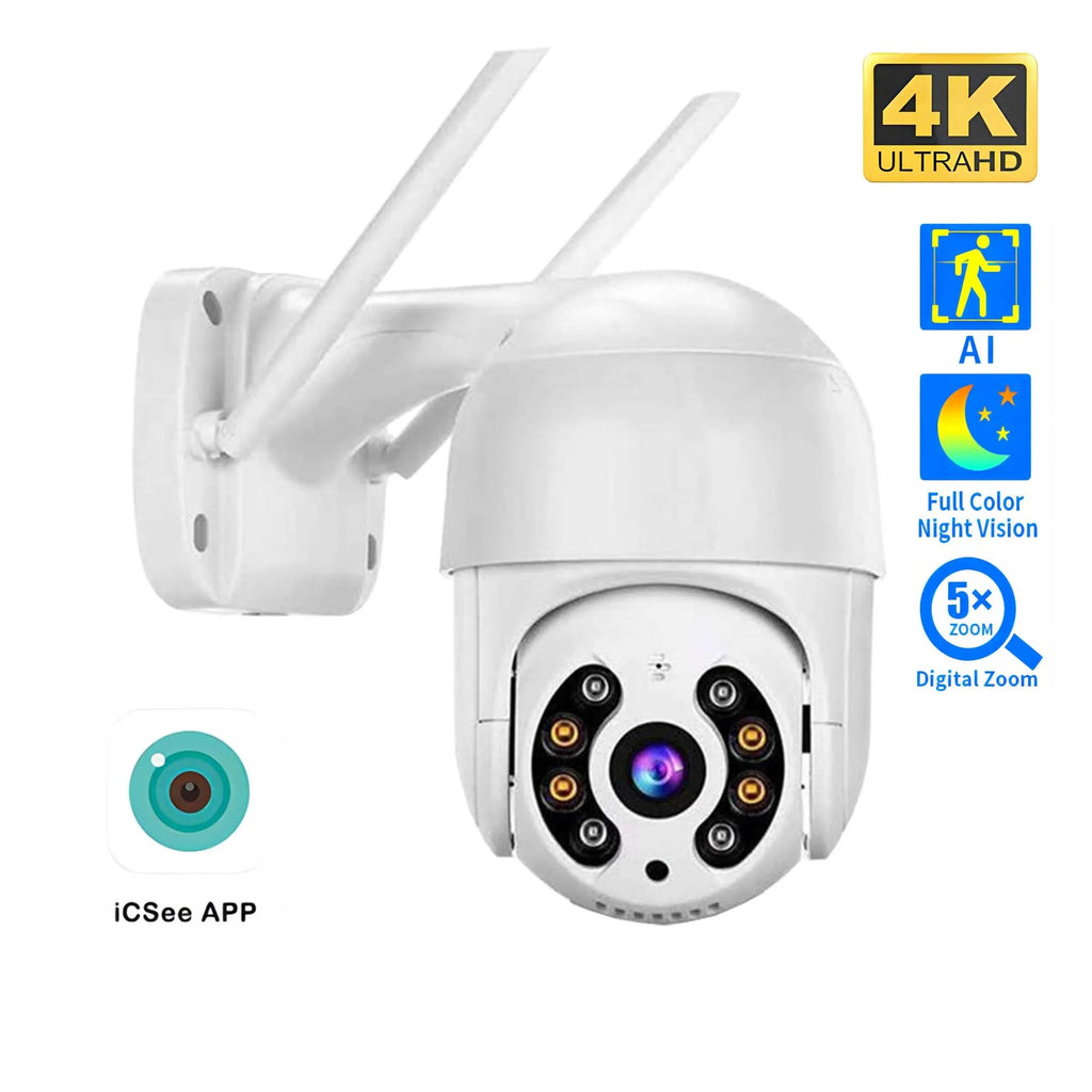 Elite 8MP 4K Ultra-HD Outdoor Security Camera