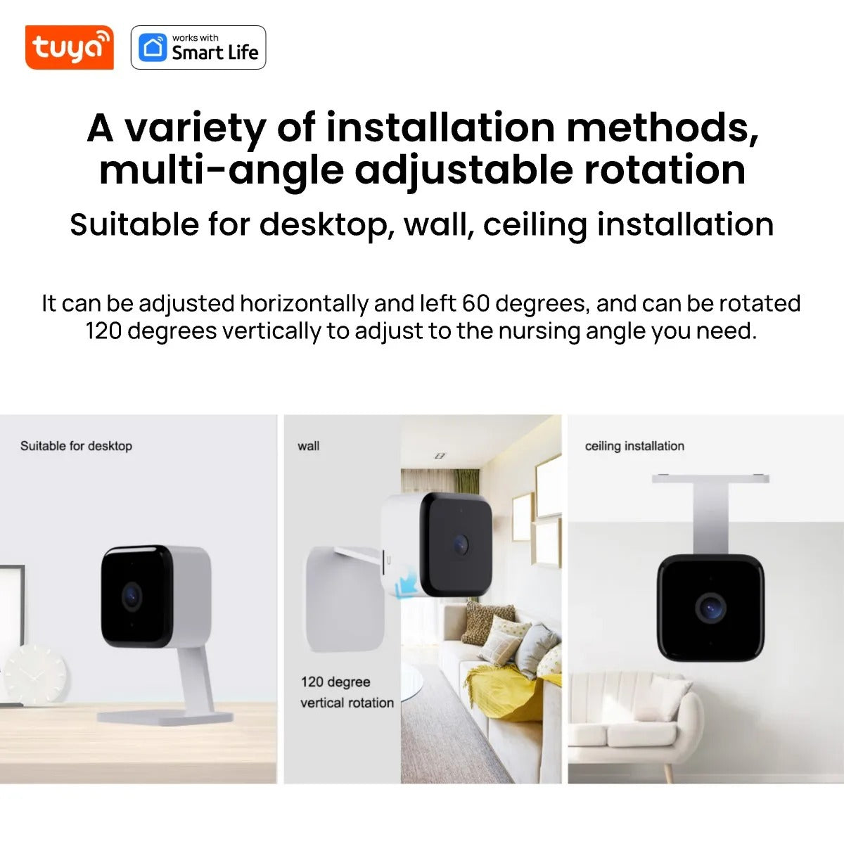 Tuya™ Smart 2K UHD Home Security Camera