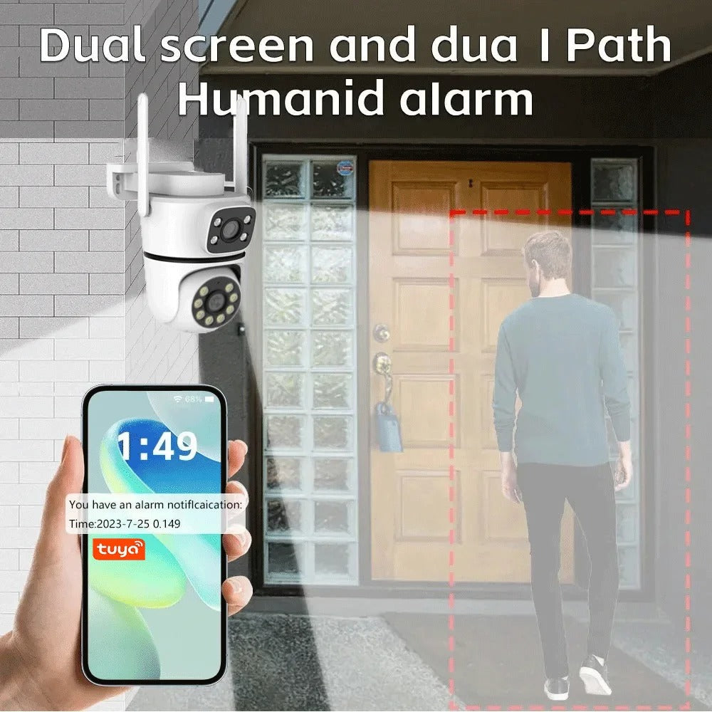 Tuya™ 10MP Dual-Lens 5G WiFi Security Camera