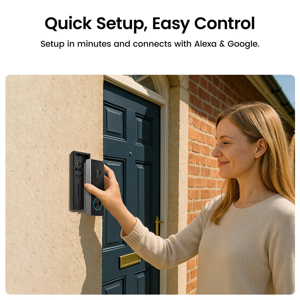 Dekco™ 3MP Wireless Video Doorbell