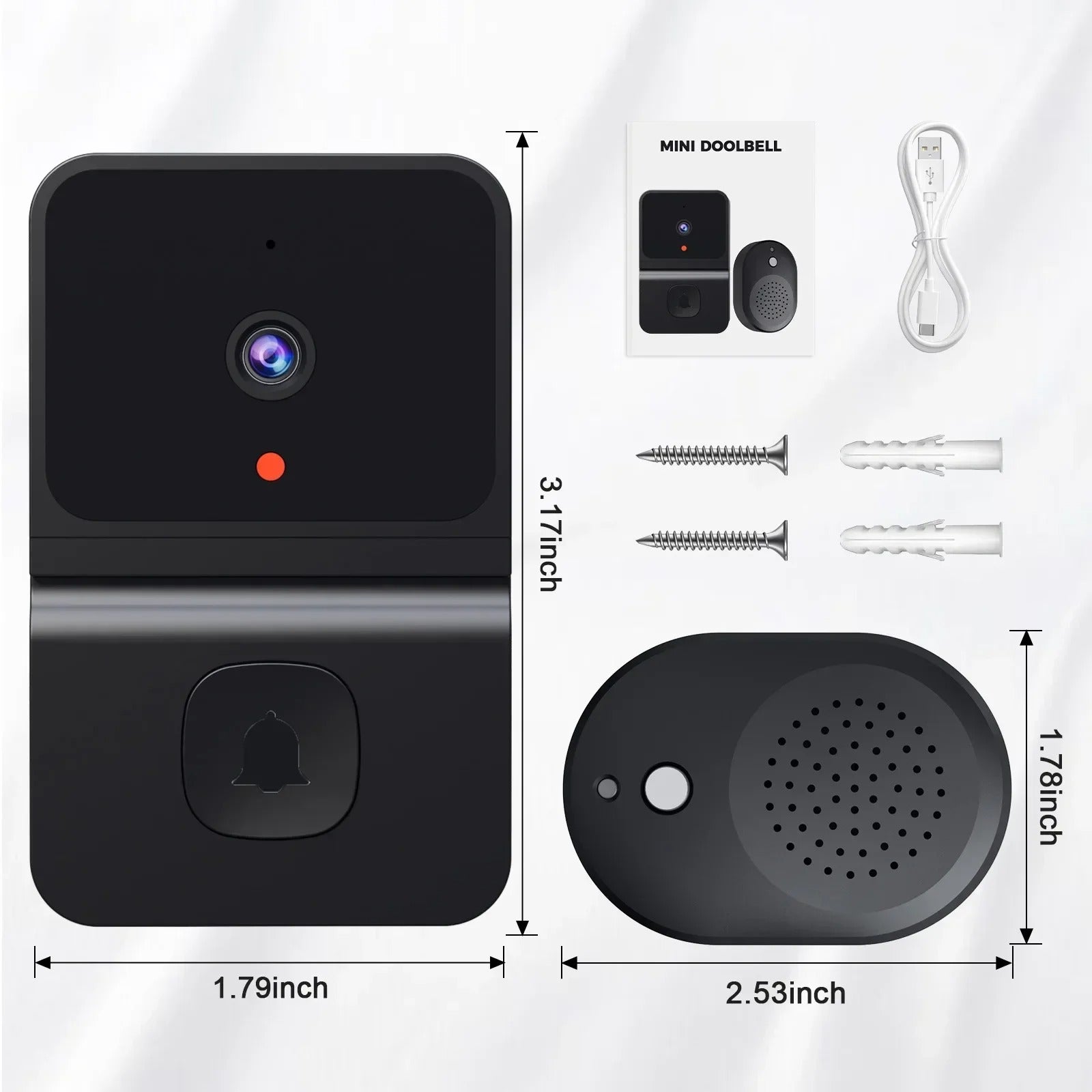 Xiaomi™ Mijia Smart Video Doorbell 3