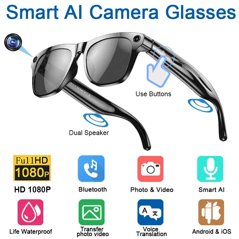 NeuralFrames™ AI Smart Audio Glasses