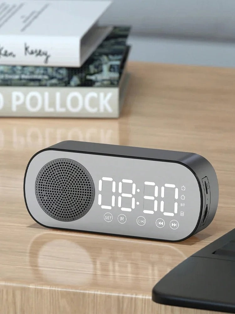 NeuralBeat™ 3-in-1 Smart Bluetooth Speaker & Mirror Alarm Clock