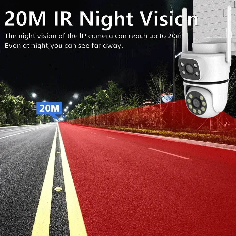 Tuya™ 10MP Dual-Lens 5G WiFi Security Camera
