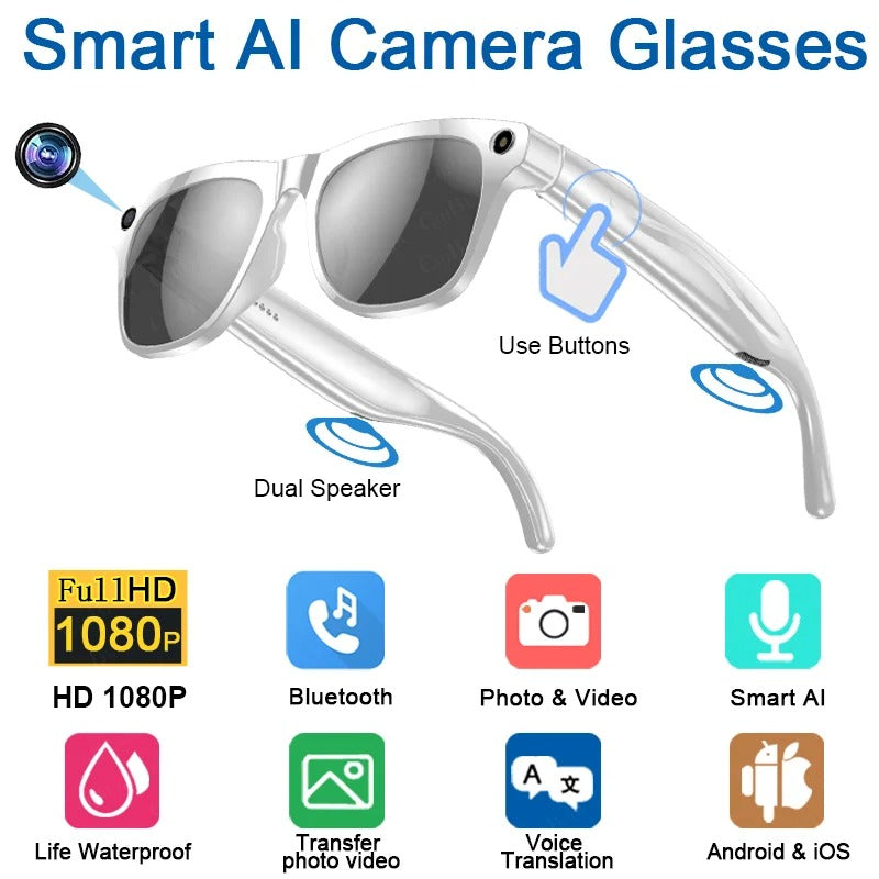 NeuralFrames™ AI Smart Audio Glasses