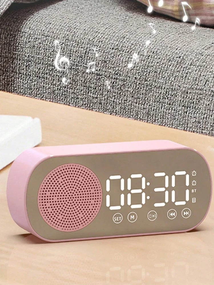 NeuralBeat™ 3-in-1 Smart Bluetooth Speaker & Mirror Alarm Clock